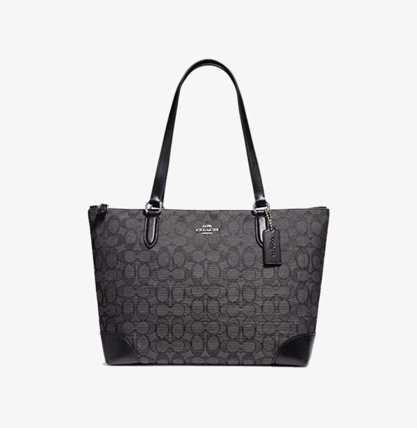 Signature PVC Zip Tote