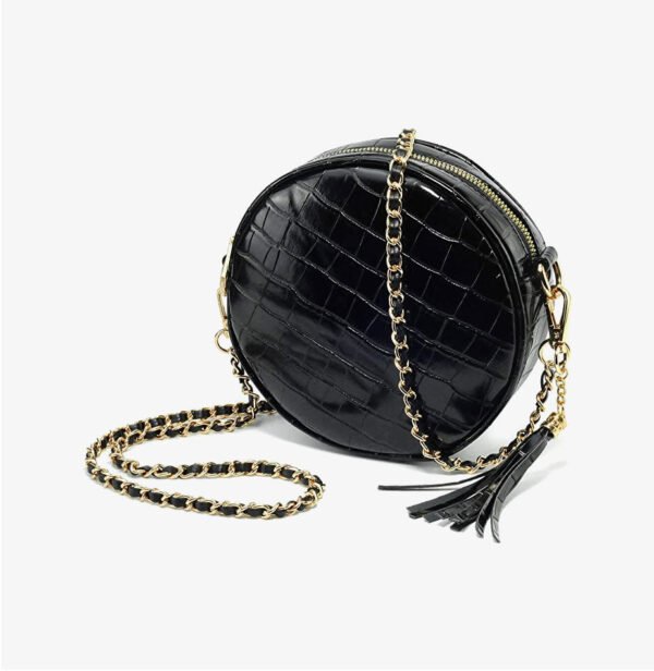 Women Round Crossbody Bag - Image 3