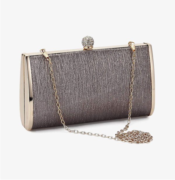 Metal Frame Evening Bag Night Purse Handbag - Image 2